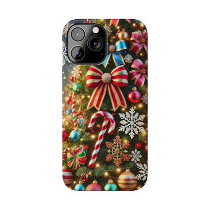 Christmas Theme Slim Phone Cases