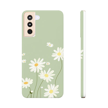 Daisy pastel green Slim Cases - FC-119