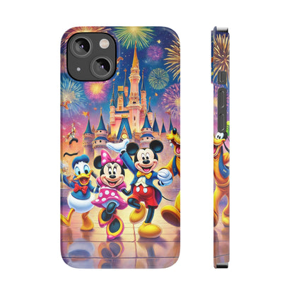 Disney Mickey Minnie and Donald Slim Phone Case - FC-105