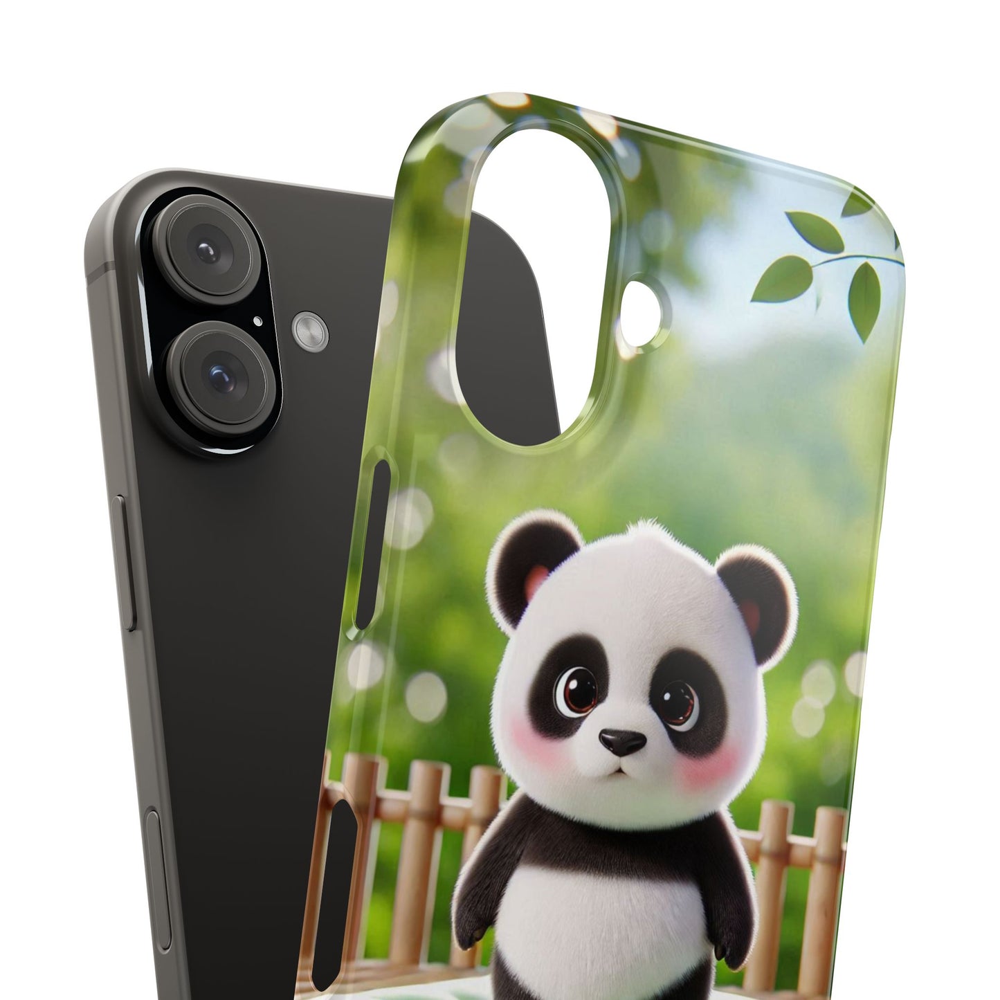 Panda  Slim Phone Case - FC-107