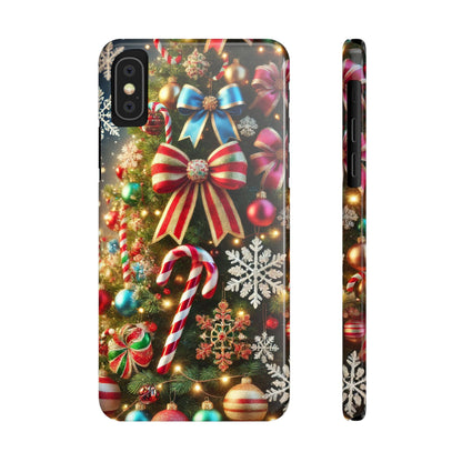 Christmas Theme Slim Phone Cases