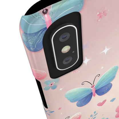 Cute Butterfly Pattern  Slim Phone Case - FC-104