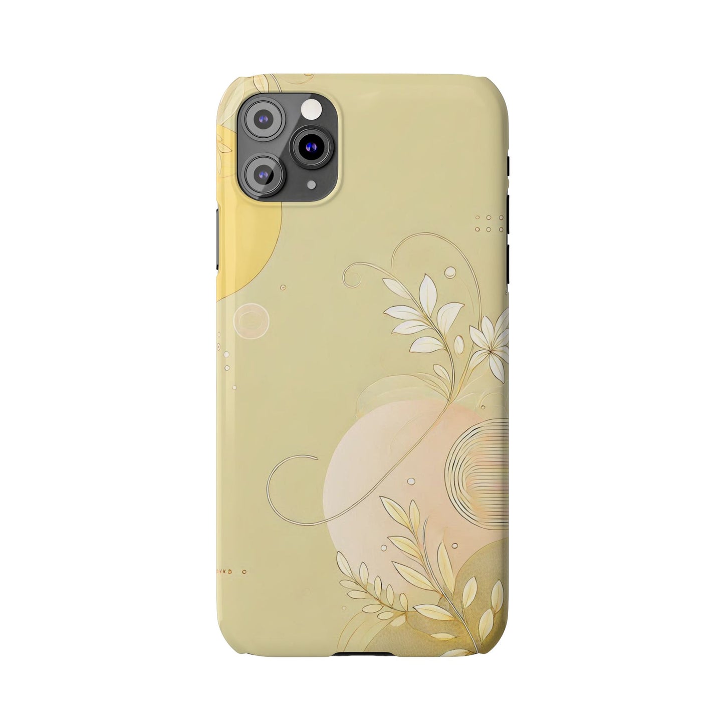 Yellow Asthetic  Slim Phone Case - FC-104