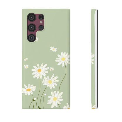 Daisy pastel green Slim Cases - FC-119