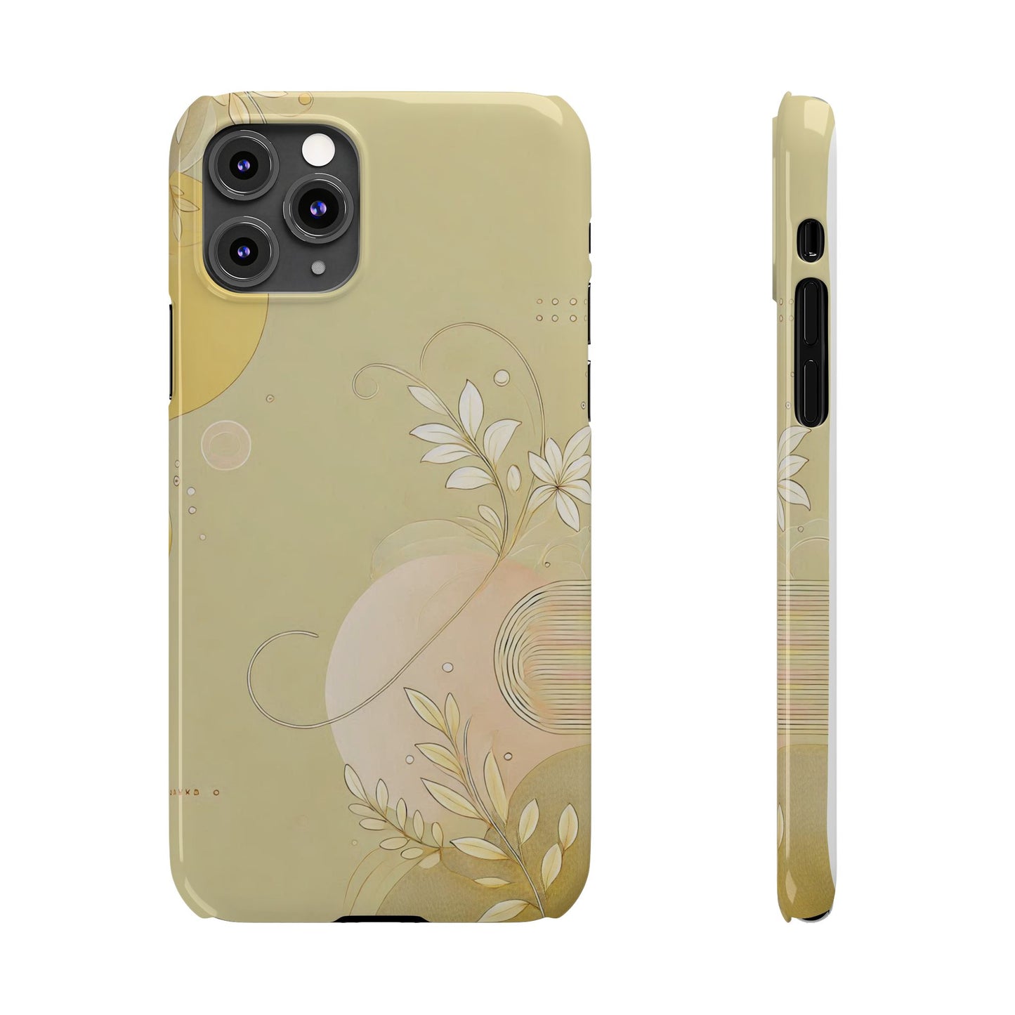 Yellow Asthetic  Slim Phone Case - FC-104