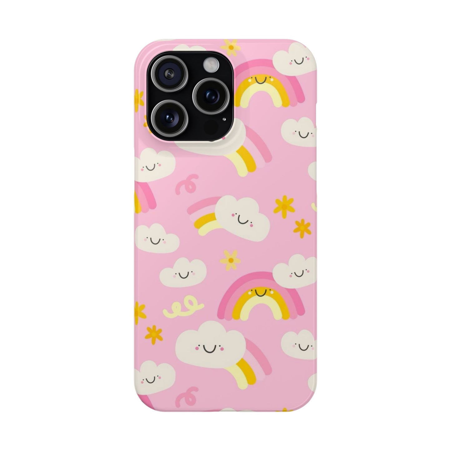 Pink Rainbow Slim Cases - FC-117