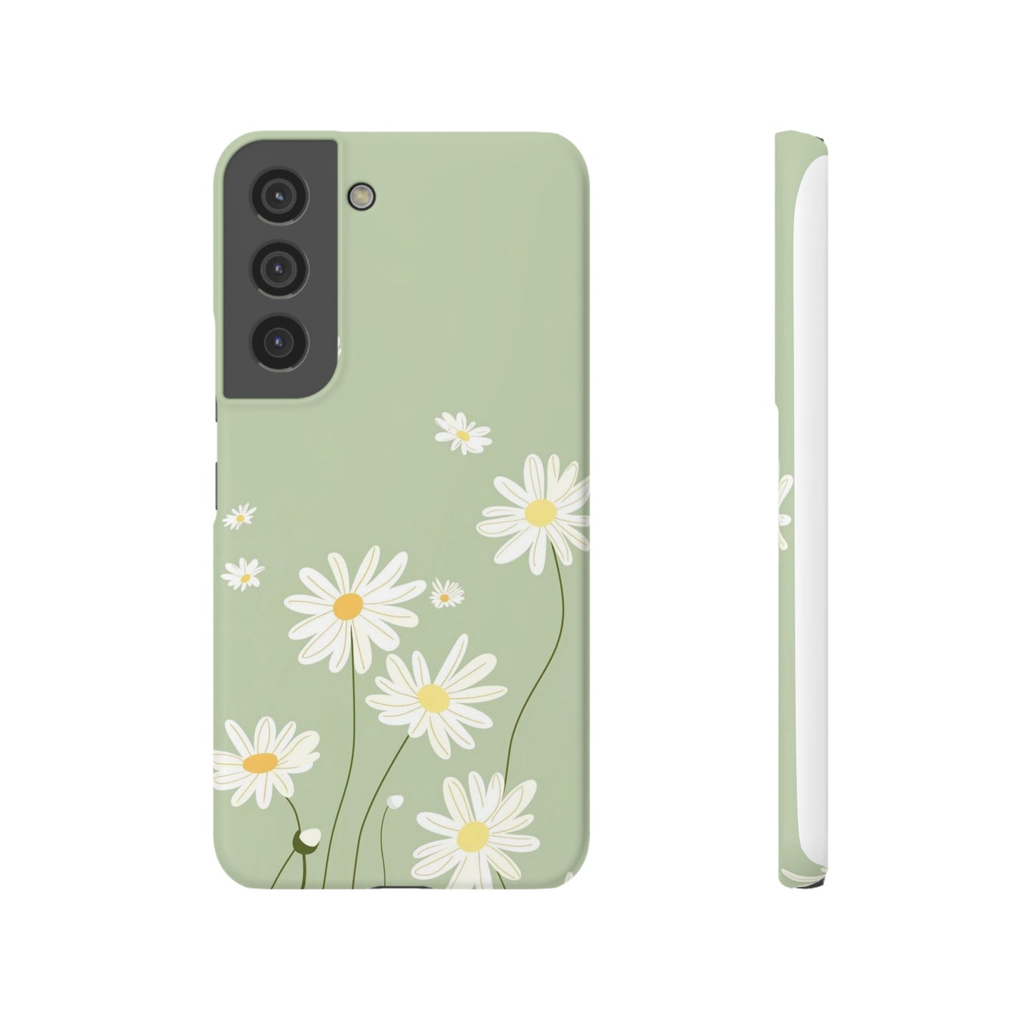 Daisy pastel green Slim Cases - FC-119