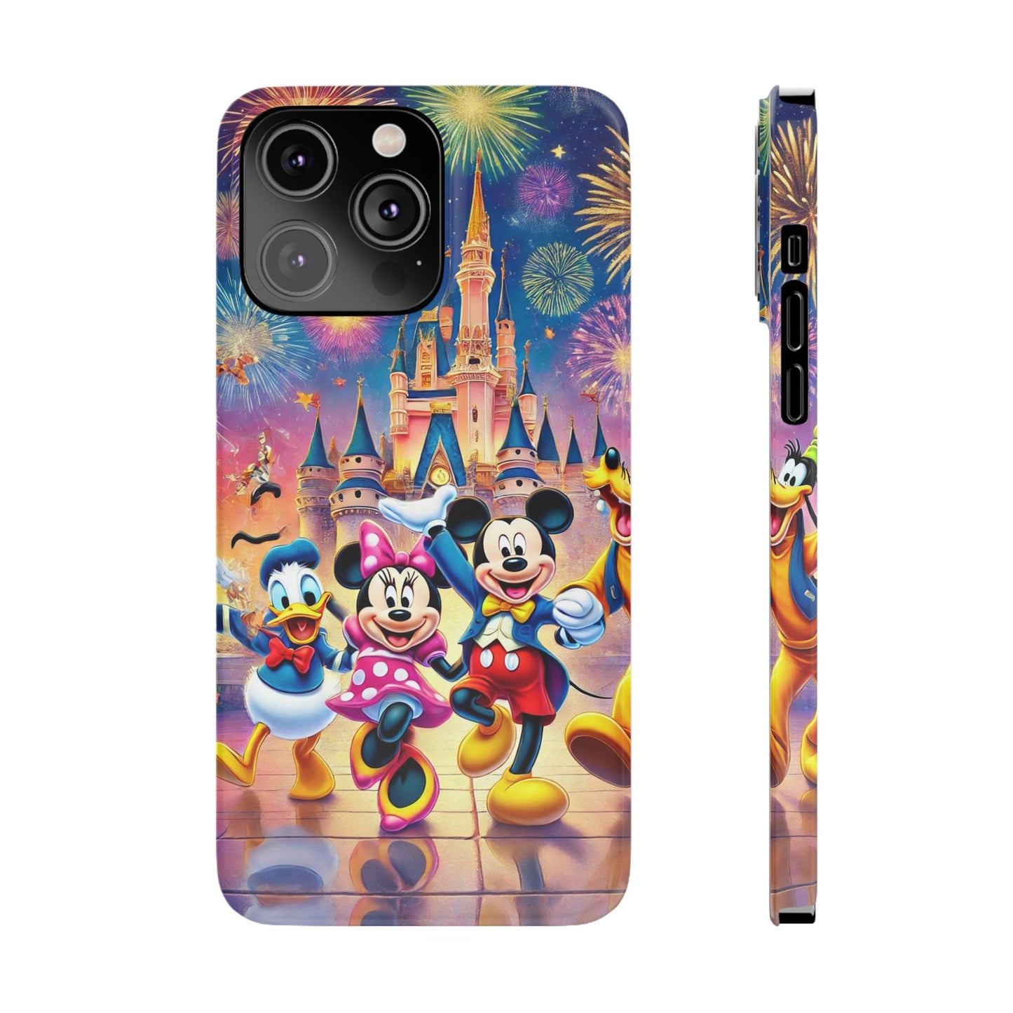 Disney Mickey Minnie and Donald Slim Phone Case - FC-105