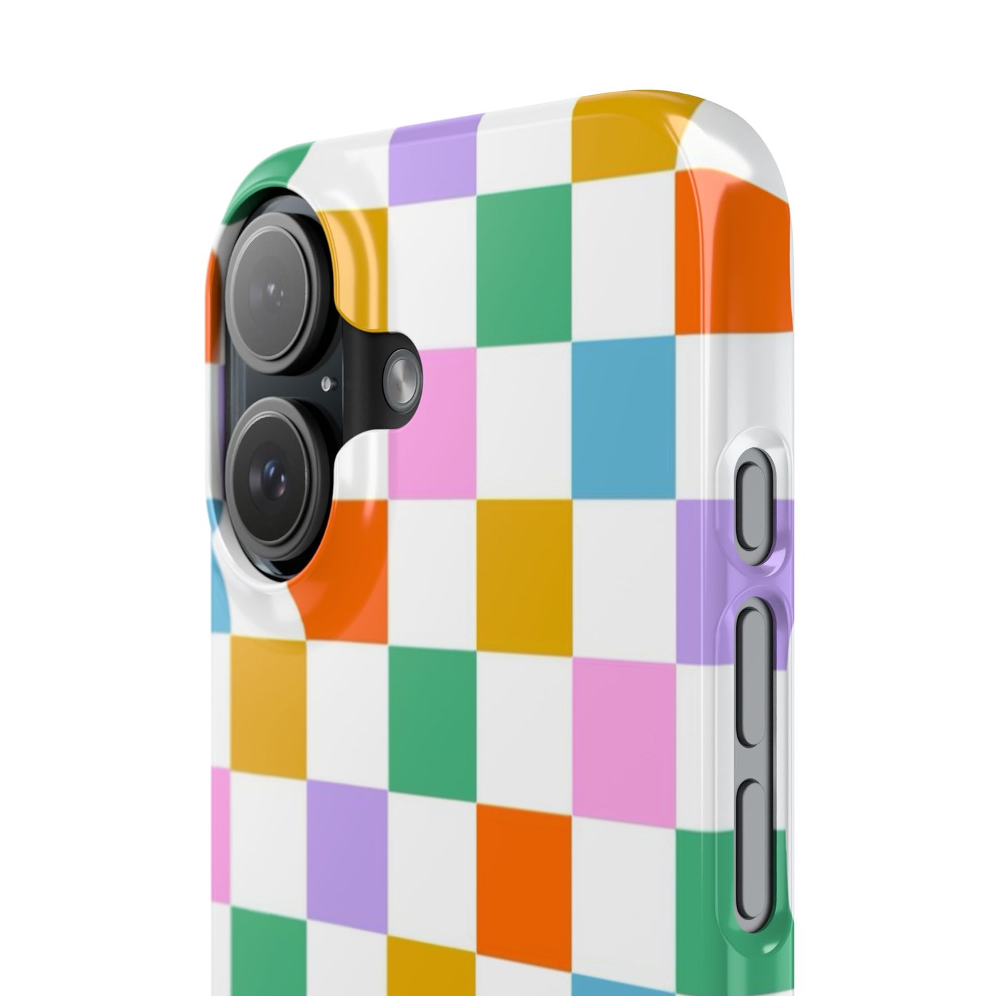 Colorful Checkerboard Slim Cases - FC-115