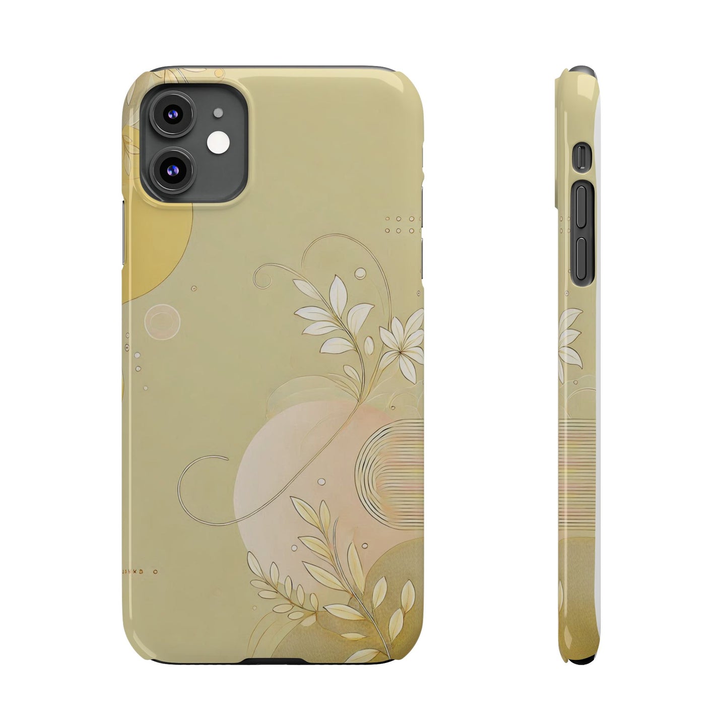 Yellow Asthetic  Slim Phone Case - FC-104