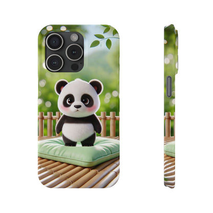 Panda  Slim Phone Case - FC-107