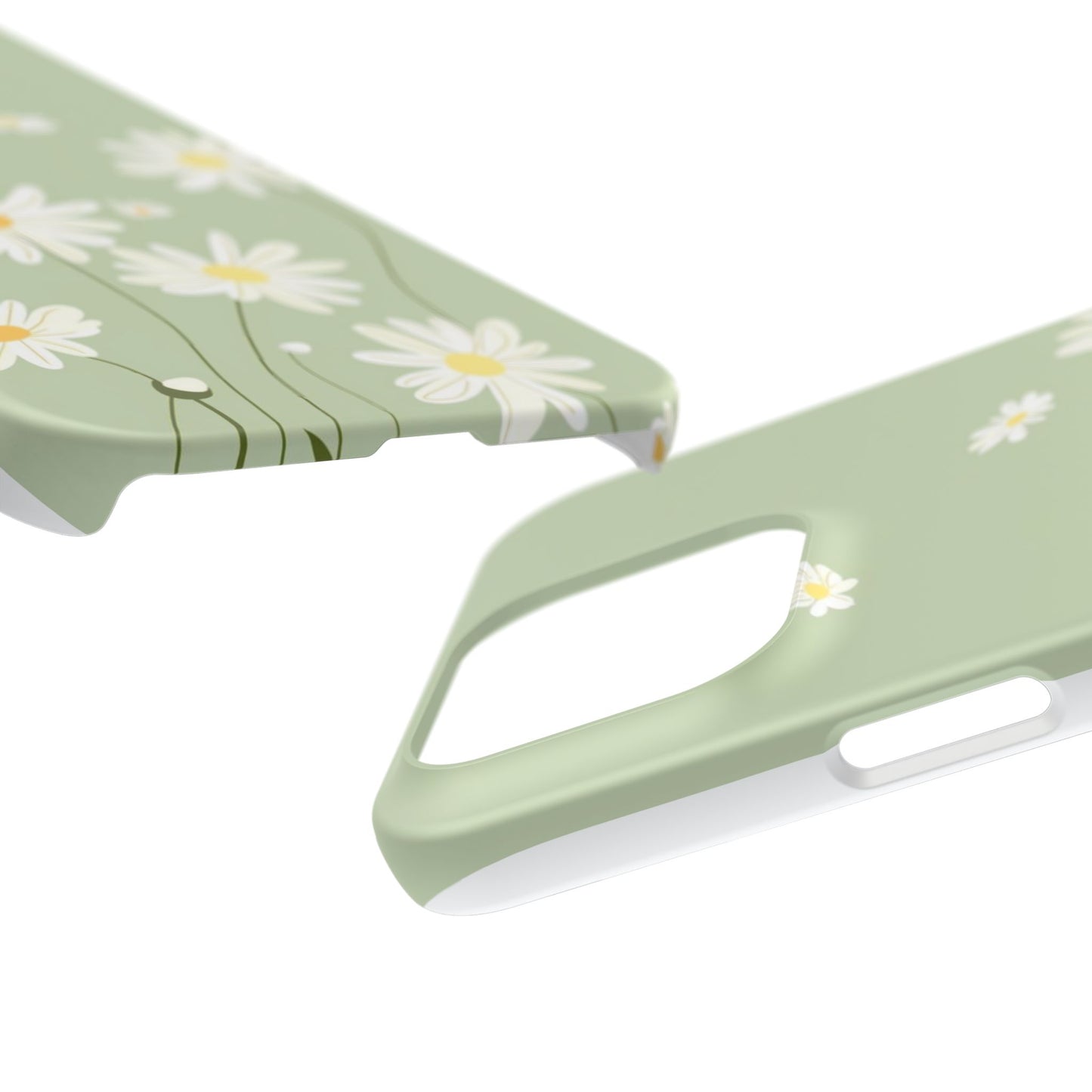 Daisy pastel green Slim Cases - FC-119