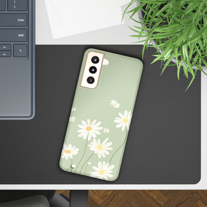 Daisy pastel green Slim Cases - FC-119