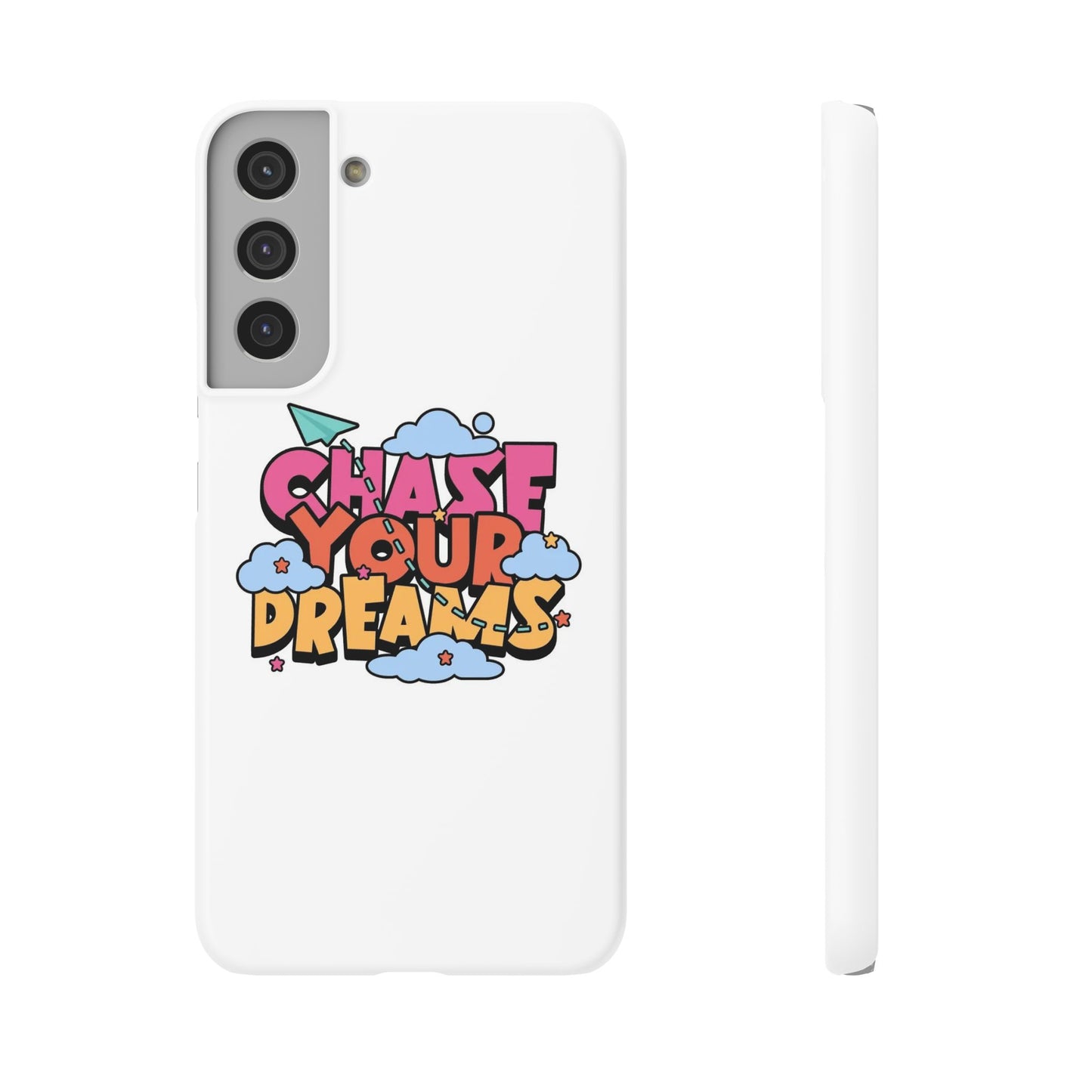 Chase Your Deame Quote Slim Cases