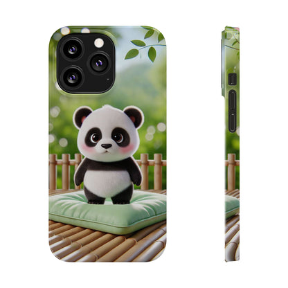 Panda  Slim Phone Case - FC-107