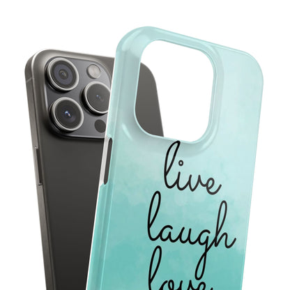 Live Laugh Love Slim Cases - FC-111