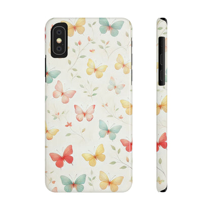 Cute Butterflies  Slim Phone Case - FC-108