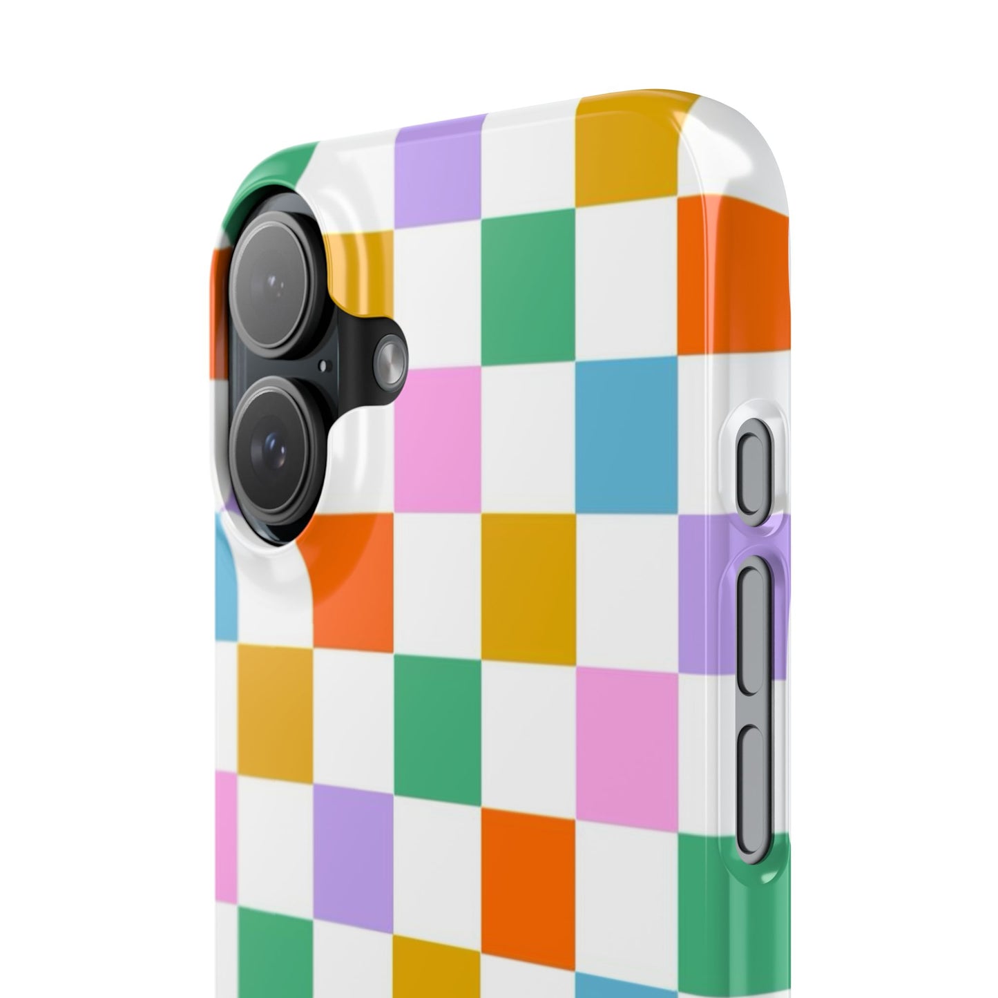 Colorful Checkerboard Slim Cases - FC-115