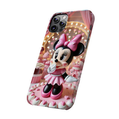 Minnie Mouse Animated  Slim Phone Case - FC-110