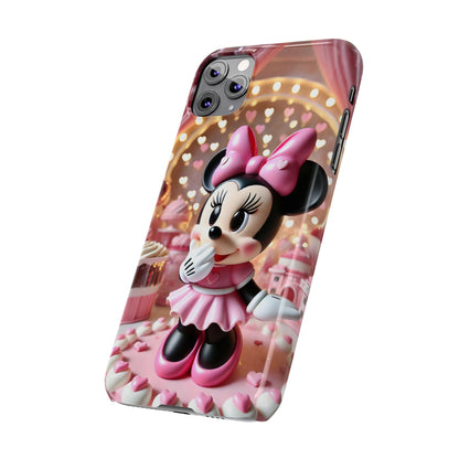 Minnie Mouse Animated  Slim Phone Case - FC-110