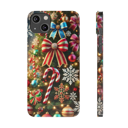 Christmas Theme Slim Phone Cases