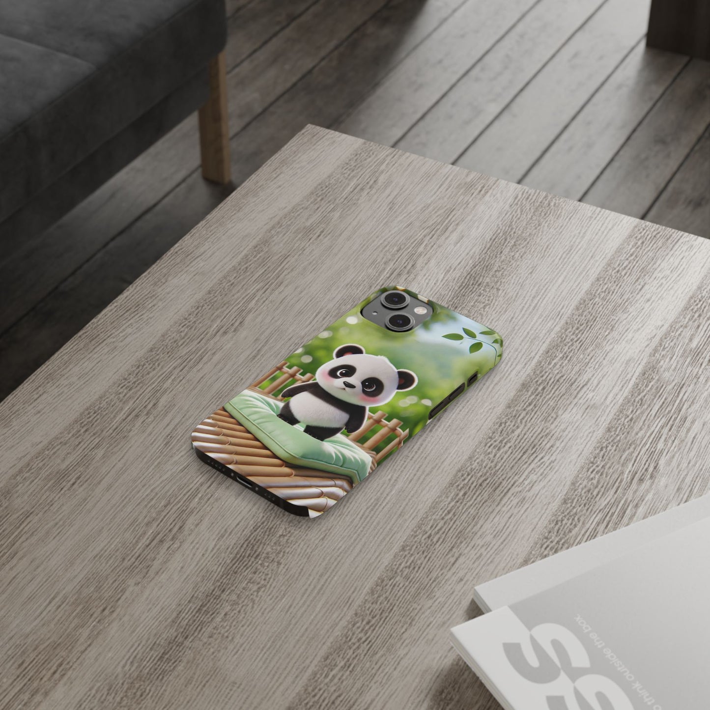 Panda  Slim Phone Case - FC-107