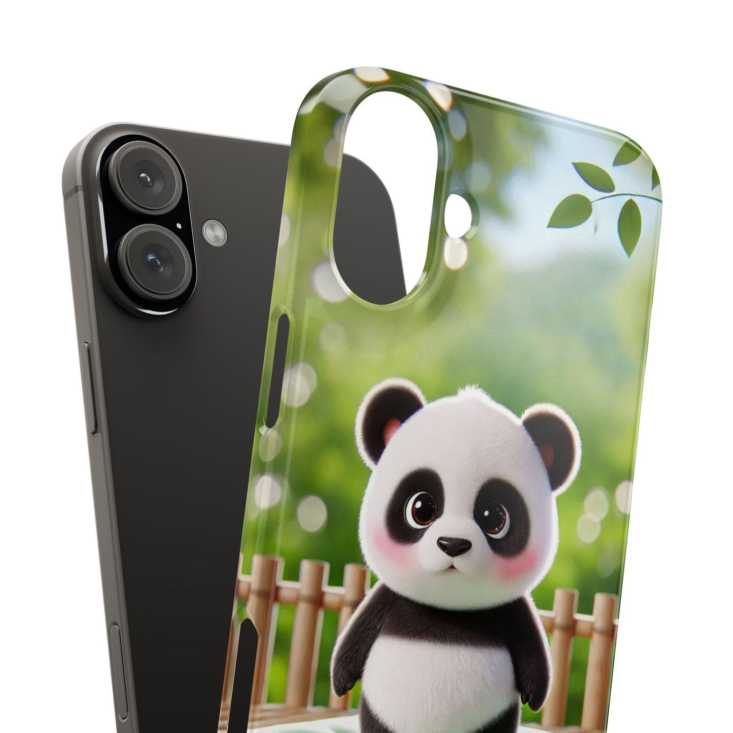 Panda  Slim Phone Case - FC-107