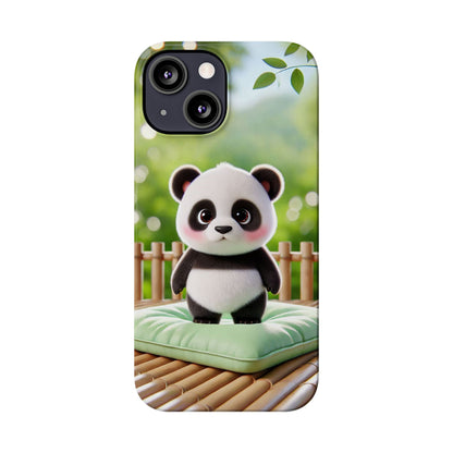 Panda  Slim Phone Case - FC-107