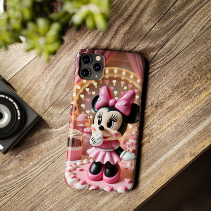 Minnie Mouse Animated  Slim Phone Case - FC-110