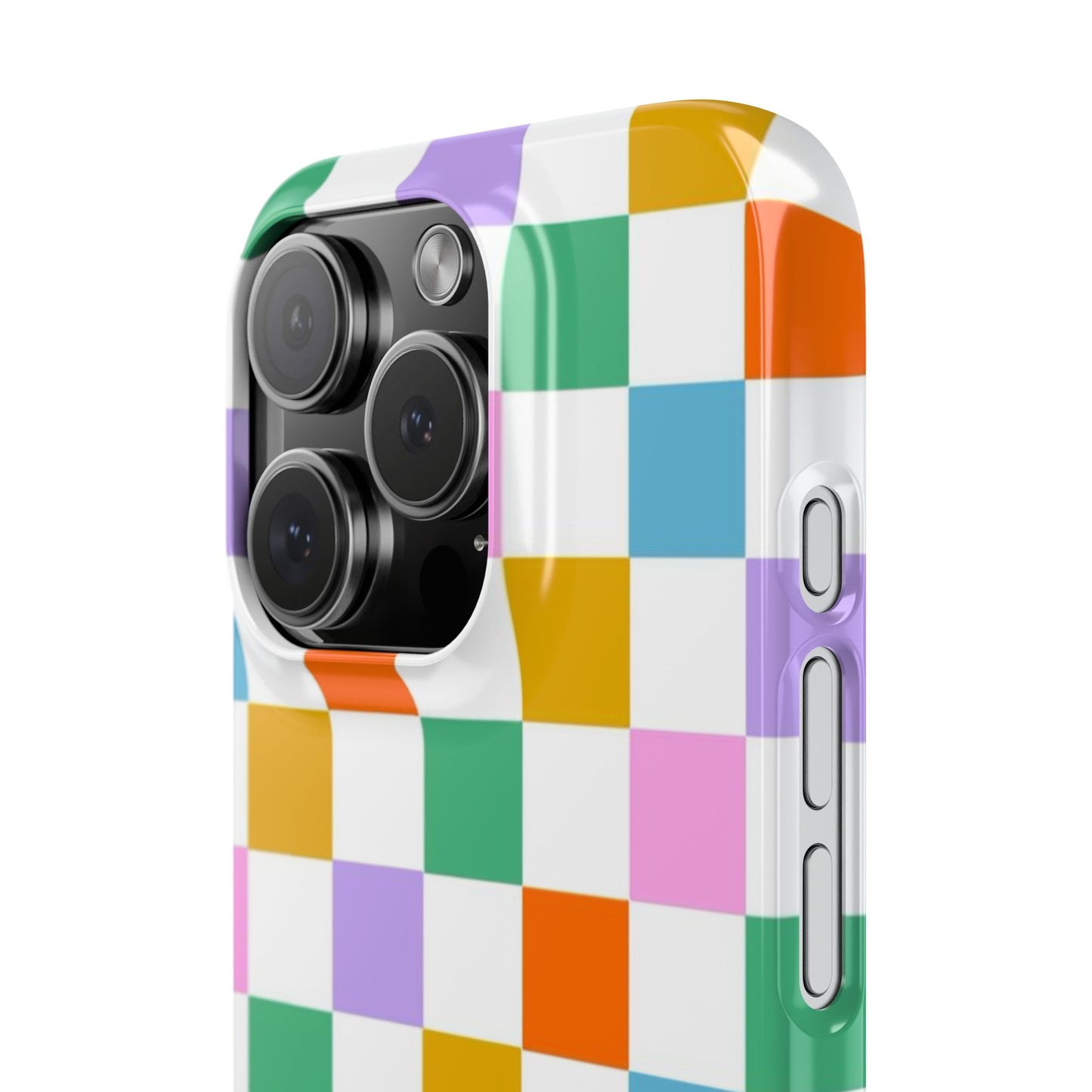 Colorful Checkerboard Slim Cases - FC-115