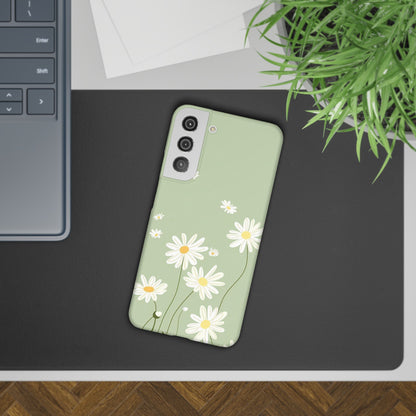 Daisy pastel green Slim Cases - FC-119