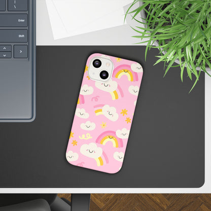 Pink Rainbow Slim Cases - FC-117