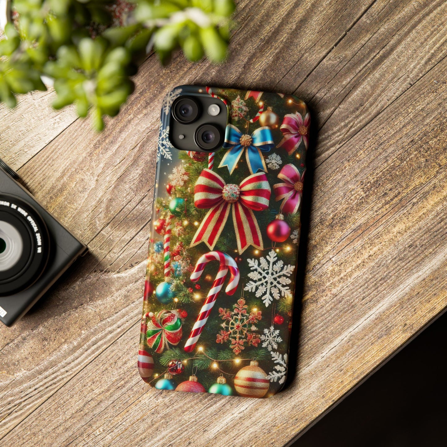 Christmas Theme Slim Phone Cases