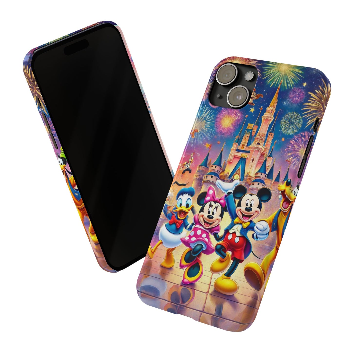 Disney Mickey Minnie and Donald Slim Phone Case - FC-105