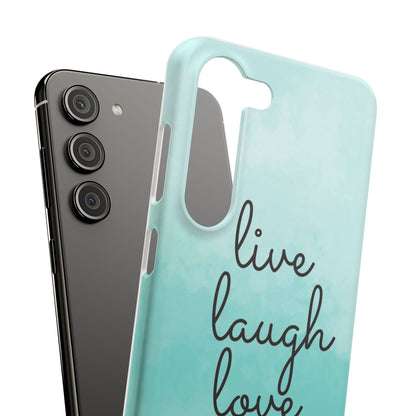 Live Laugh Love Slim Cases - FC-111