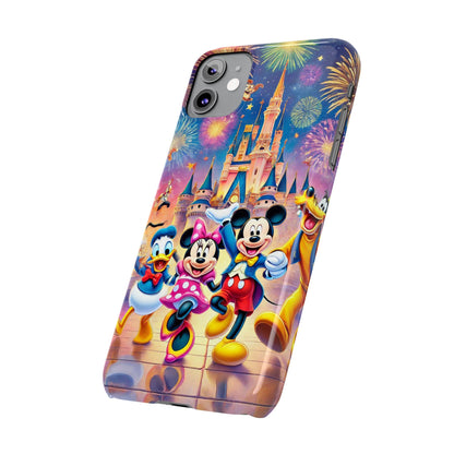 Disney Mickey Minnie and Donald Slim Phone Case - FC-105