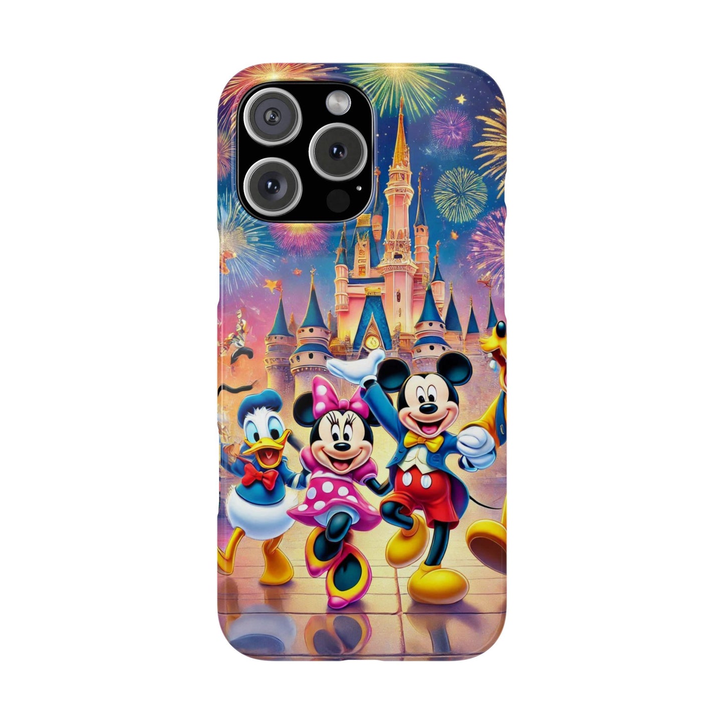 Disney Mickey Minnie and Donald Slim Phone Case - FC-105