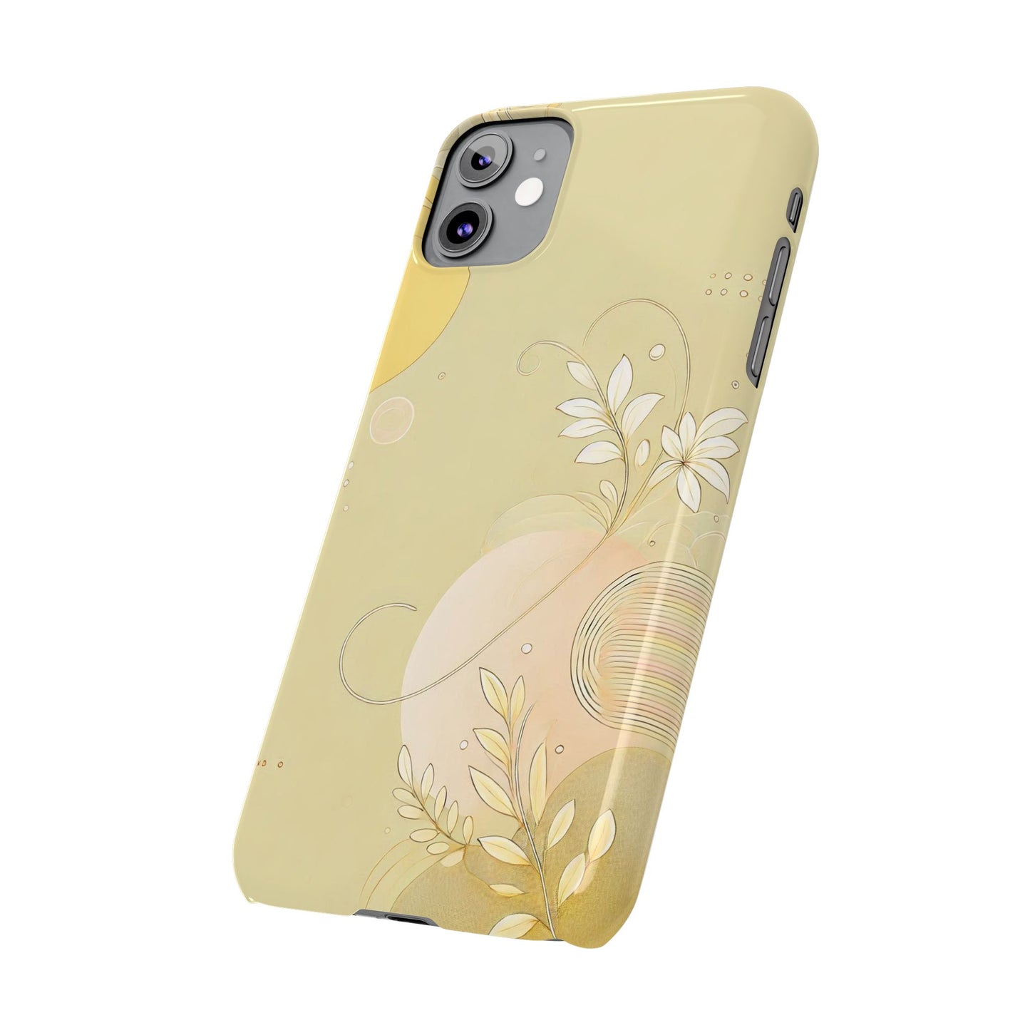 Yellow Asthetic  Slim Phone Case - FC-104