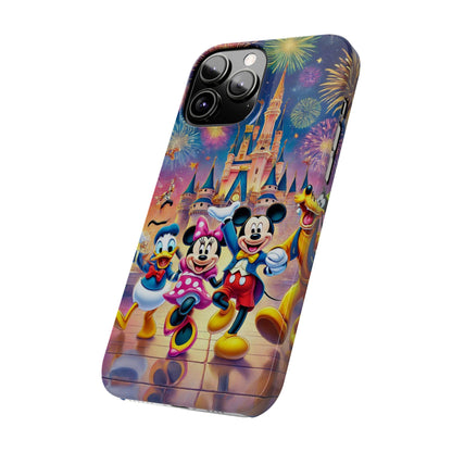 Disney Mickey Minnie and Donald Slim Phone Case - FC-105