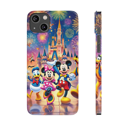 Disney Mickey Minnie and Donald Slim Phone Case - FC-105