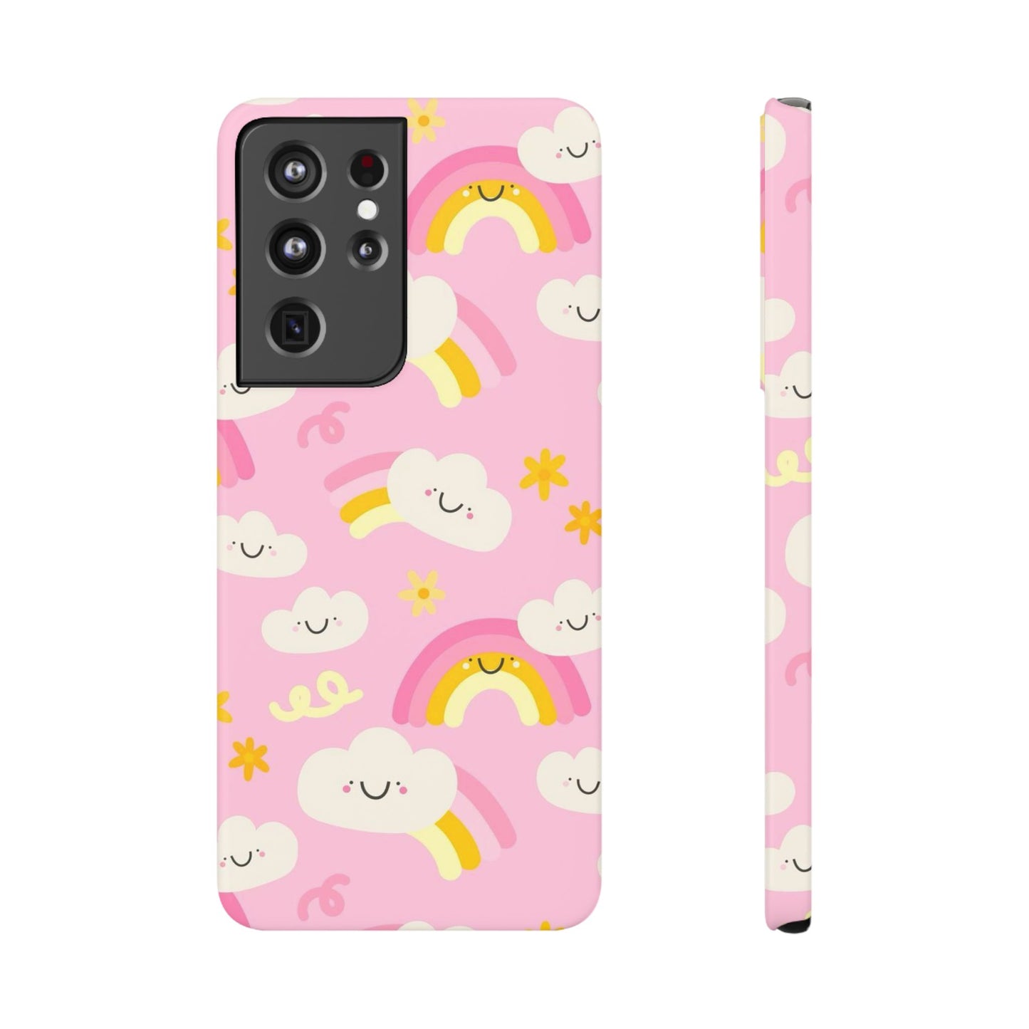 Pink Rainbow Slim Cases - FC-117