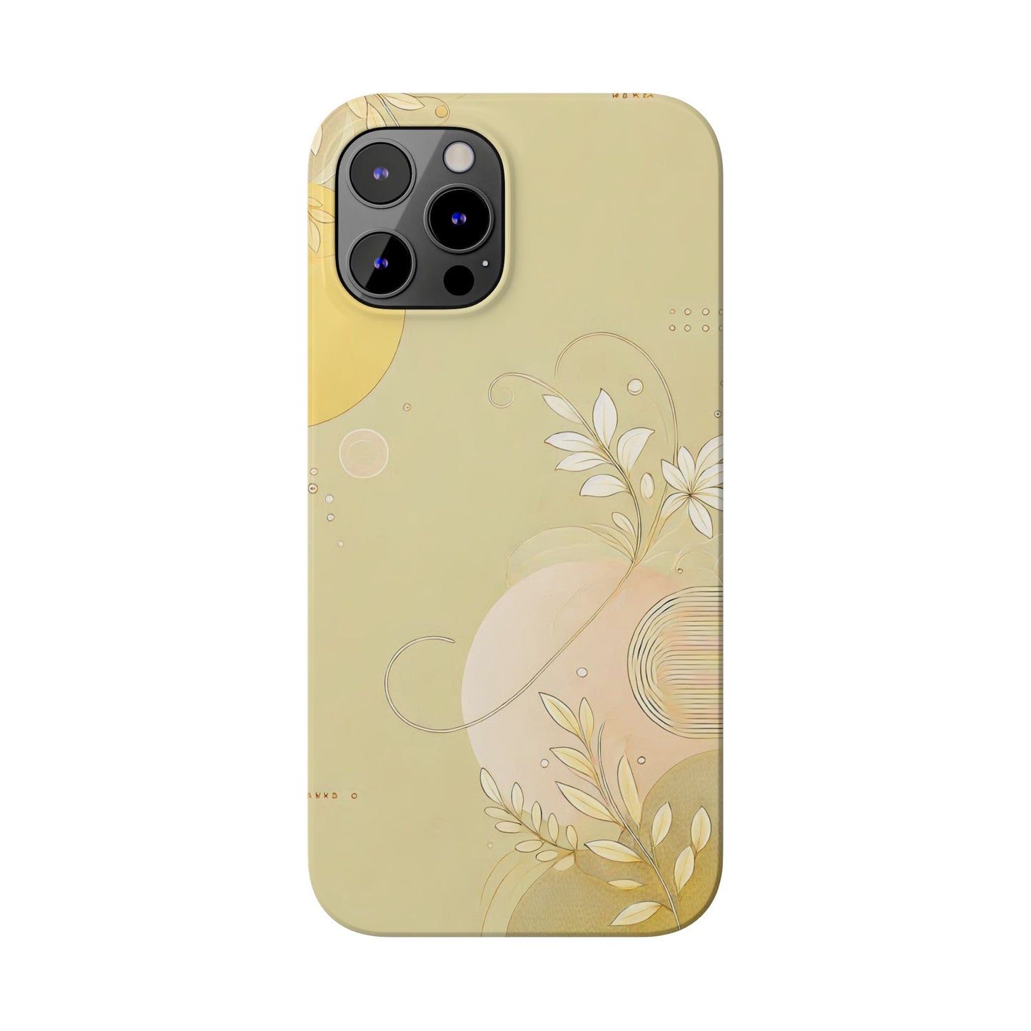 Yellow Asthetic  Slim Phone Case - FC-104