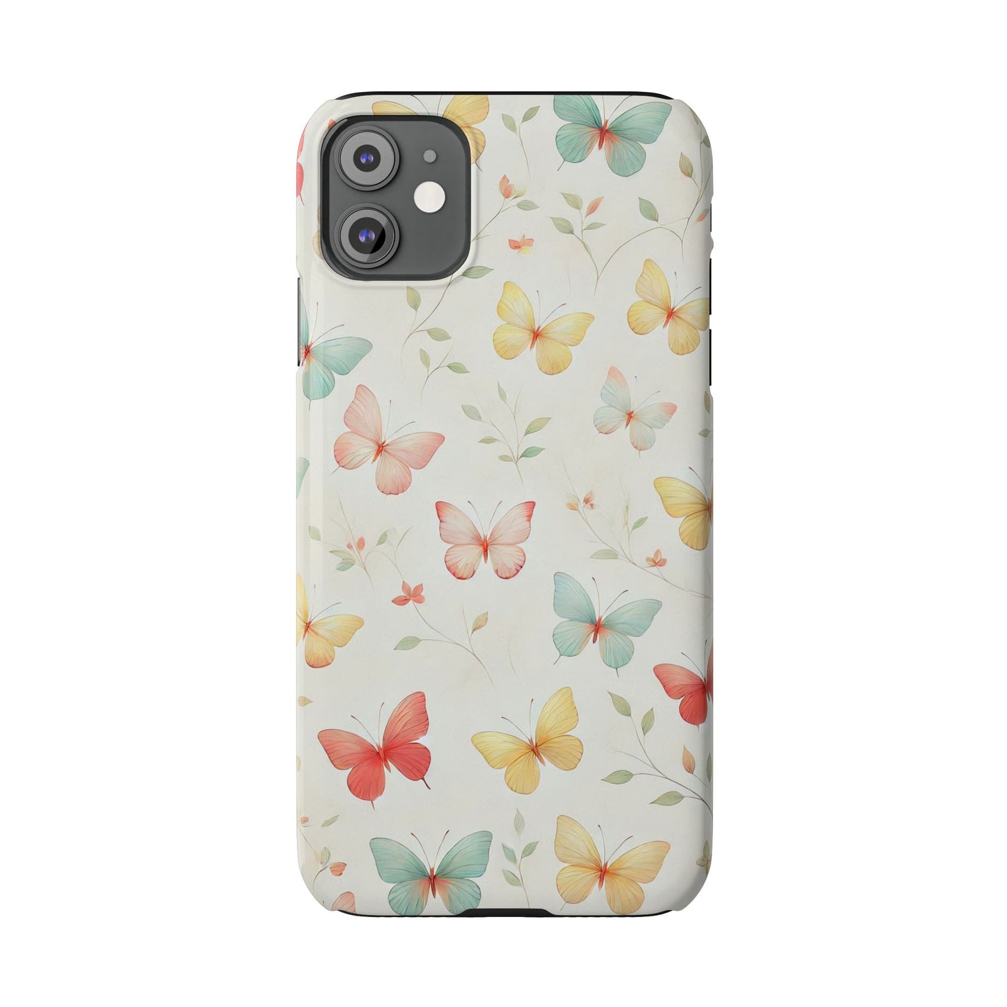 Cute Butterflies  Slim Phone Case - FC-108