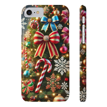 Christmas Theme Slim Phone Cases