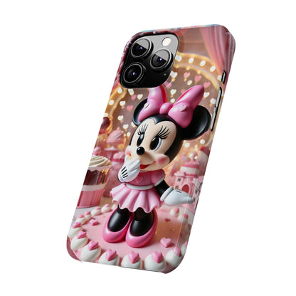 Minnie Mouse Animated  Slim Phone Case - FC-110