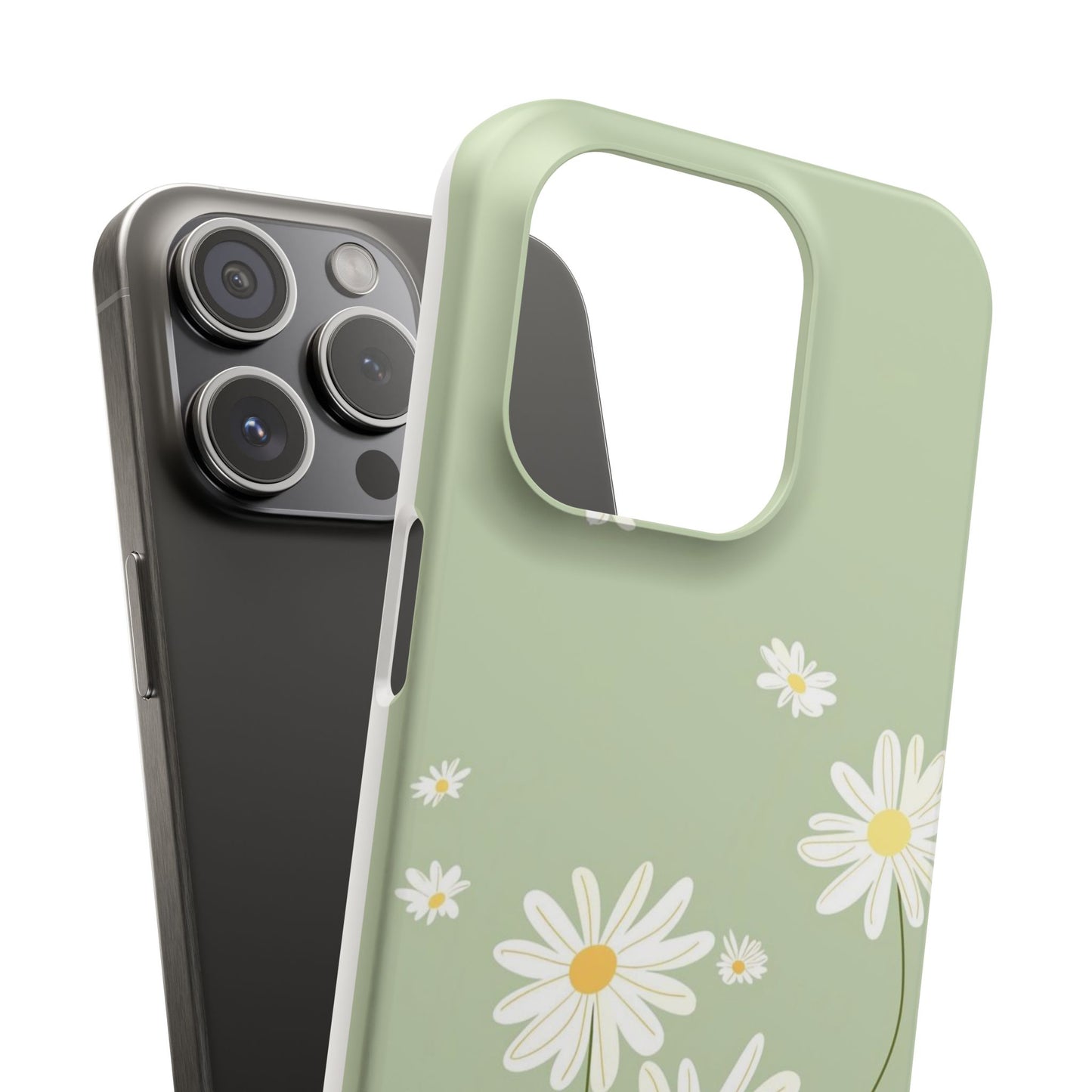 Daisy pastel green Slim Cases - FC-119