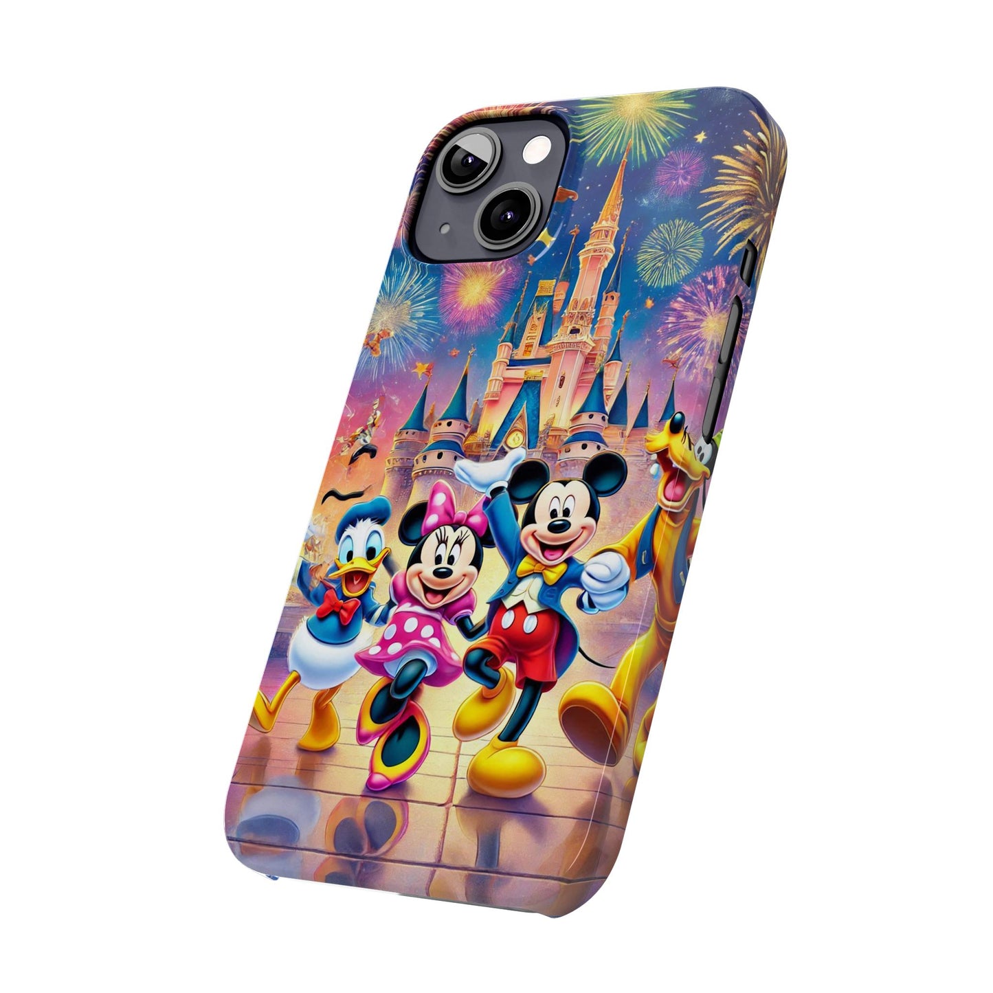 Disney Mickey Minnie and Donald Slim Phone Case - FC-105