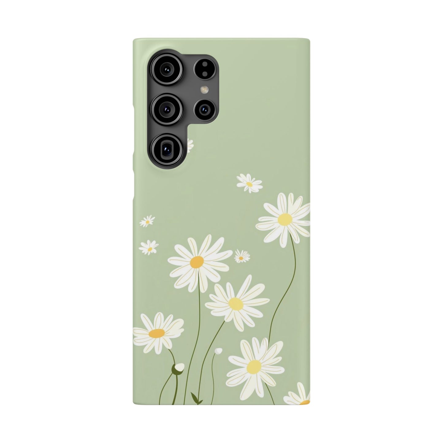 Daisy pastel green Slim Cases - FC-119