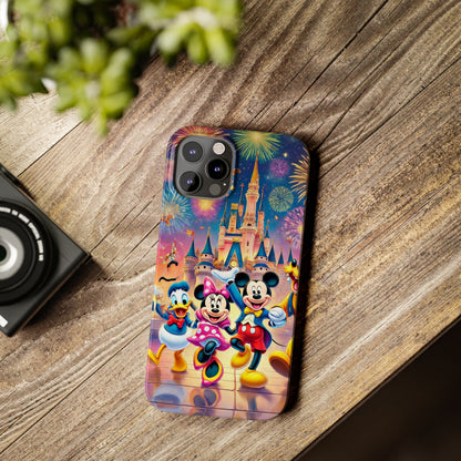 Disney Mickey Minnie and Donald Slim Phone Case - FC-105