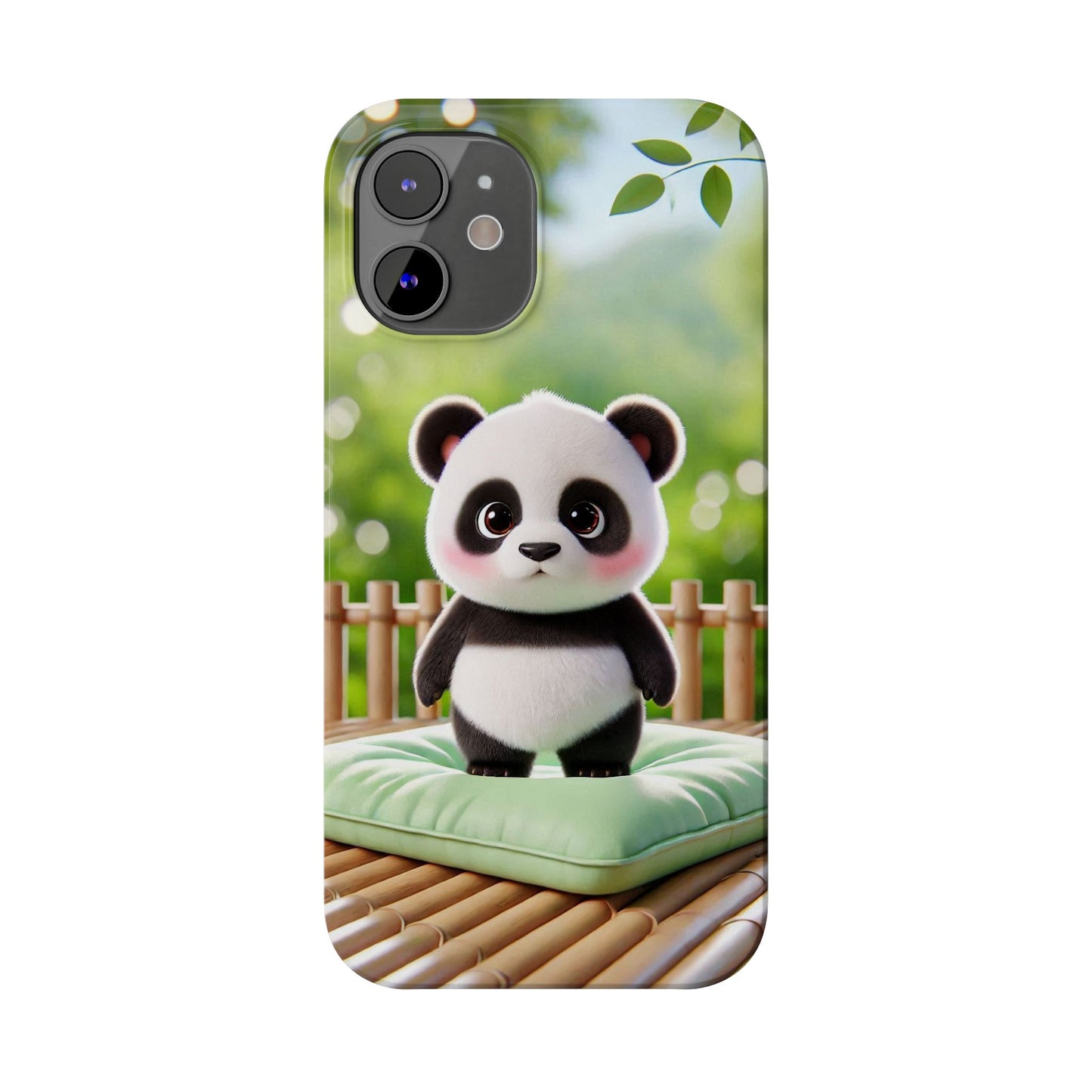 Panda  Slim Phone Case - FC-107